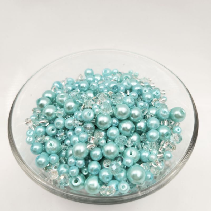 MIX SIZE MUTIARA BERAT with MIX Size ceko dijual per 50gram