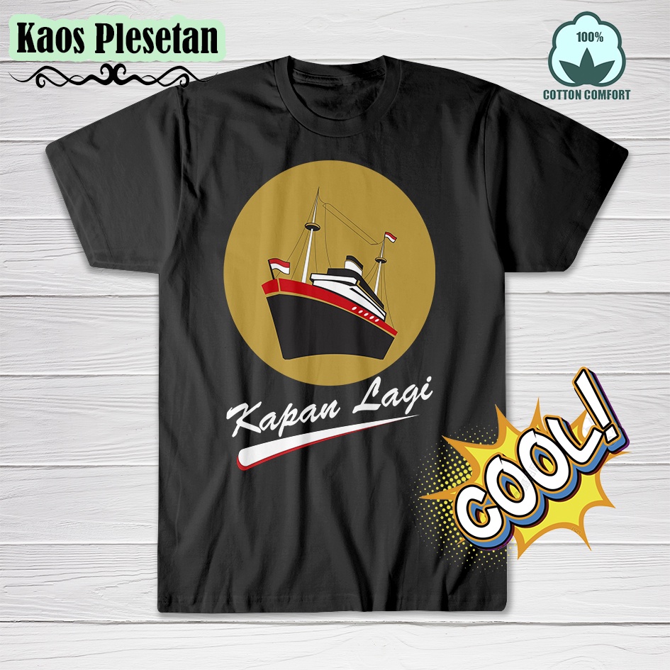 Kaos plesetan merk kapal api
