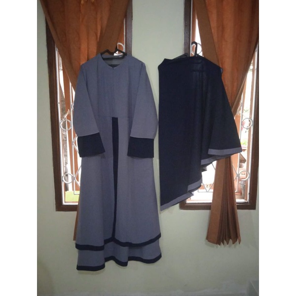 (Preloved) PRELOVED GAMIS SET KHIMAR/GAMIS PRELOVED/GAMIS PL SECOND/KHIMAR PRELOVED SECOND