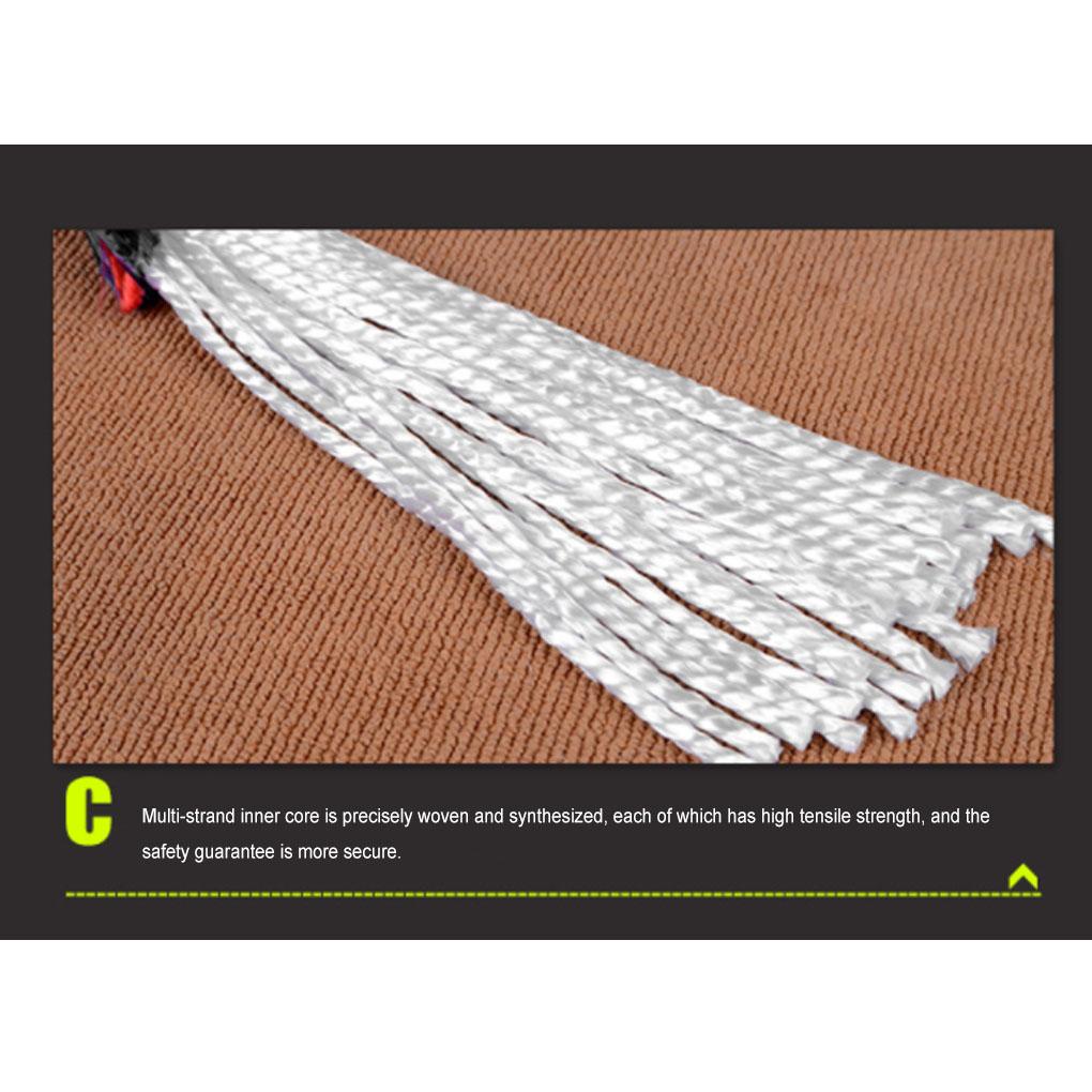 Huit 8mm Diameter Luar Panjang 20m Pengaman Mendaki Tali Kait Rope Survival Paracord Aksesoris Alat Gunung