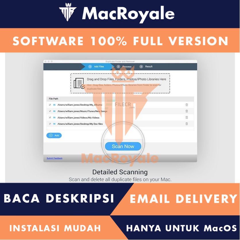 [MacOS] Duplicate Finder and Remover Full Version Lifetime Full Garansi