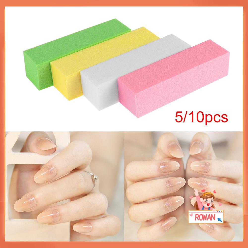 R-flower5/10pcs Kikir Kuku Hot Dua Sisi Alat Kecantikan Manicure