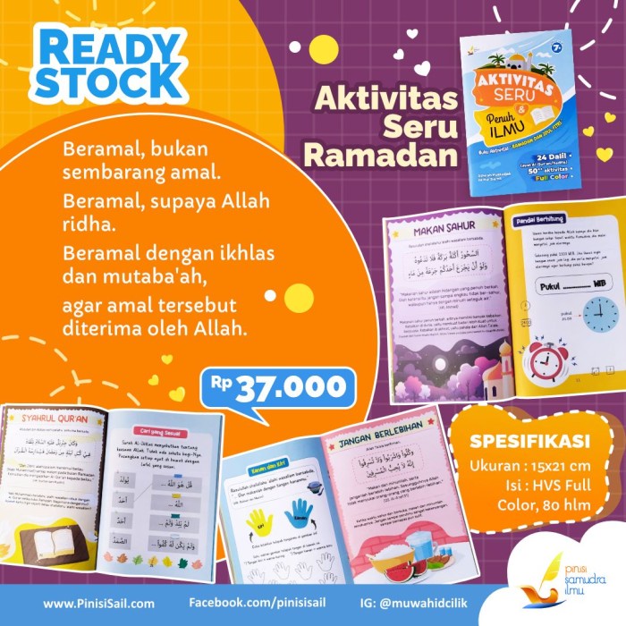 

Aktifitas Seru Penuh Ilmu