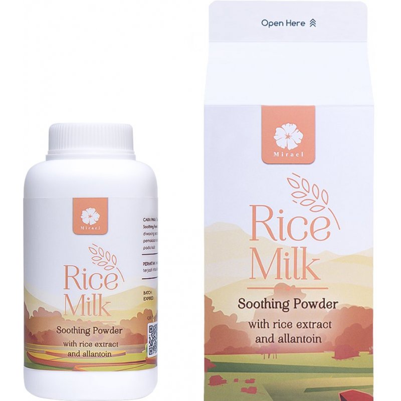 Mirael Soothing Rice Milk Waxing Powder 50g