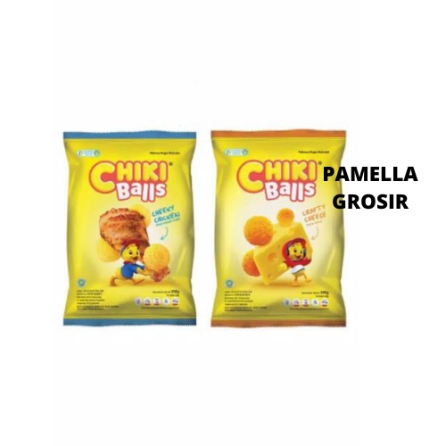 

CHIKI BALL 55 GRAM SNACK makanan ringan jajanan cemilan camilan pedas asin gurih manis murah