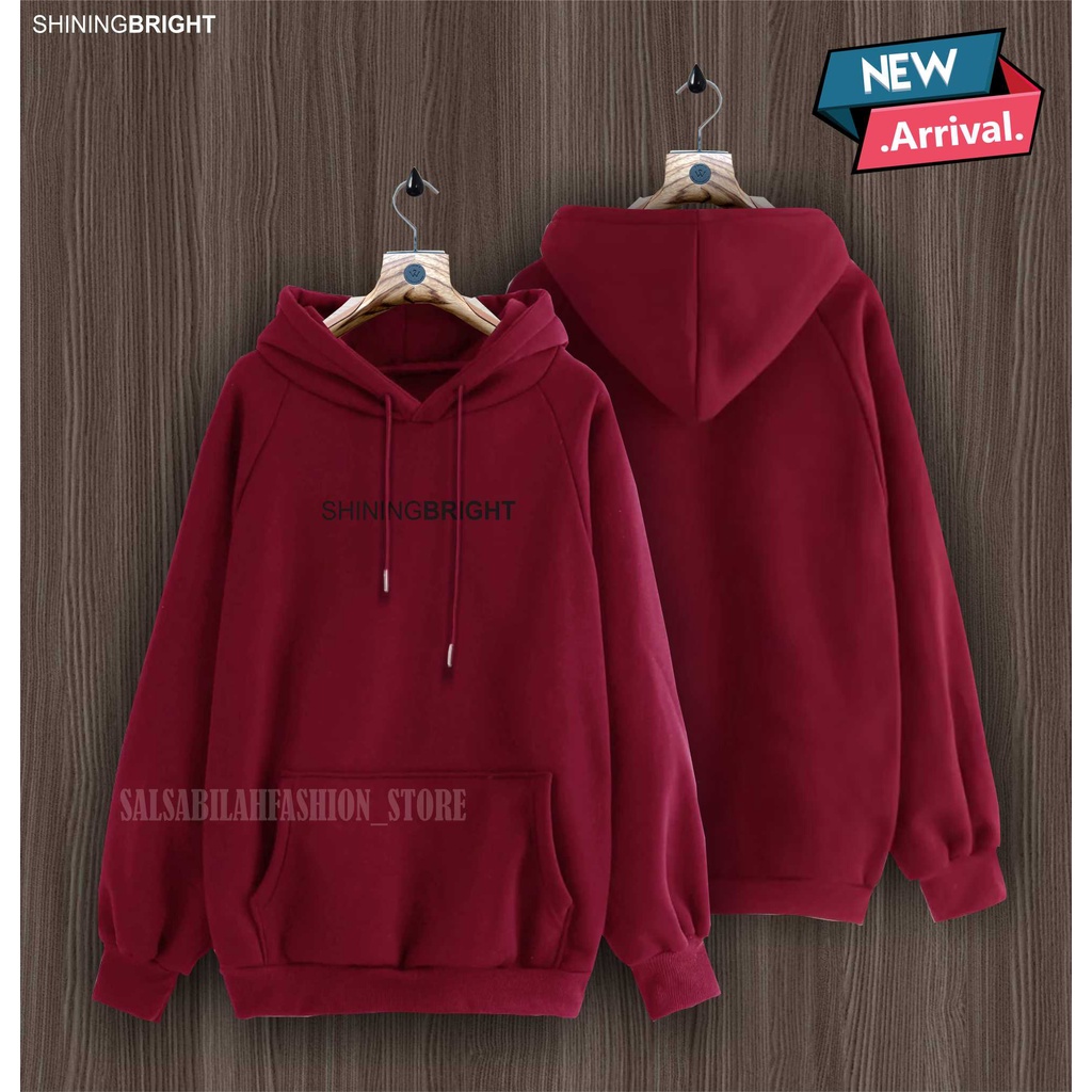 Sweater Laki laki dab wanita SHINING bahan katun plece tebal M-XXL