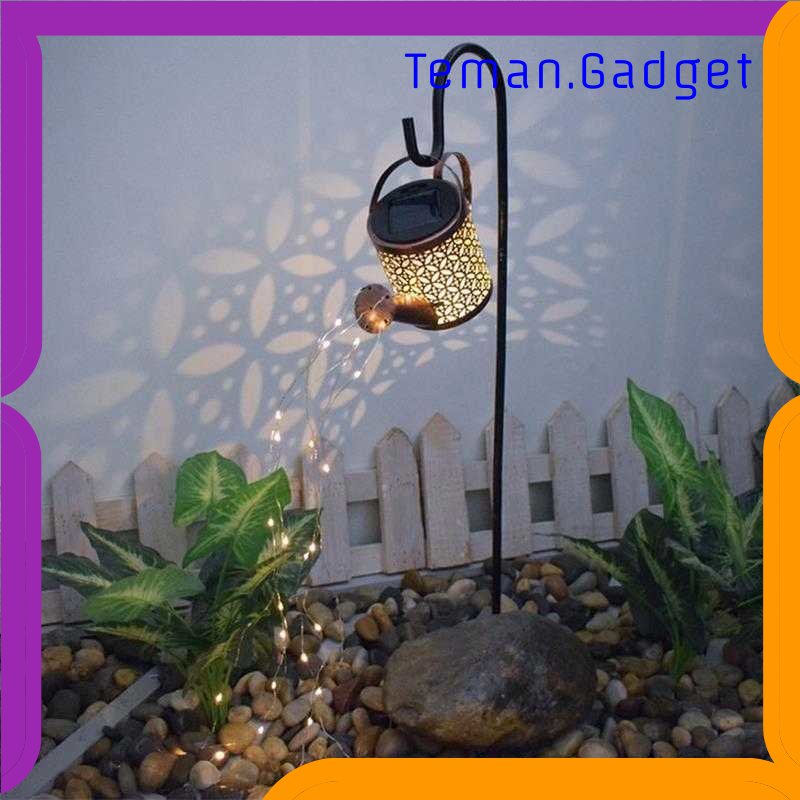 TG-LMP TIFICY Lampu Taman Hias Model Teko Solar Waterproof Warm White Small - ICY91