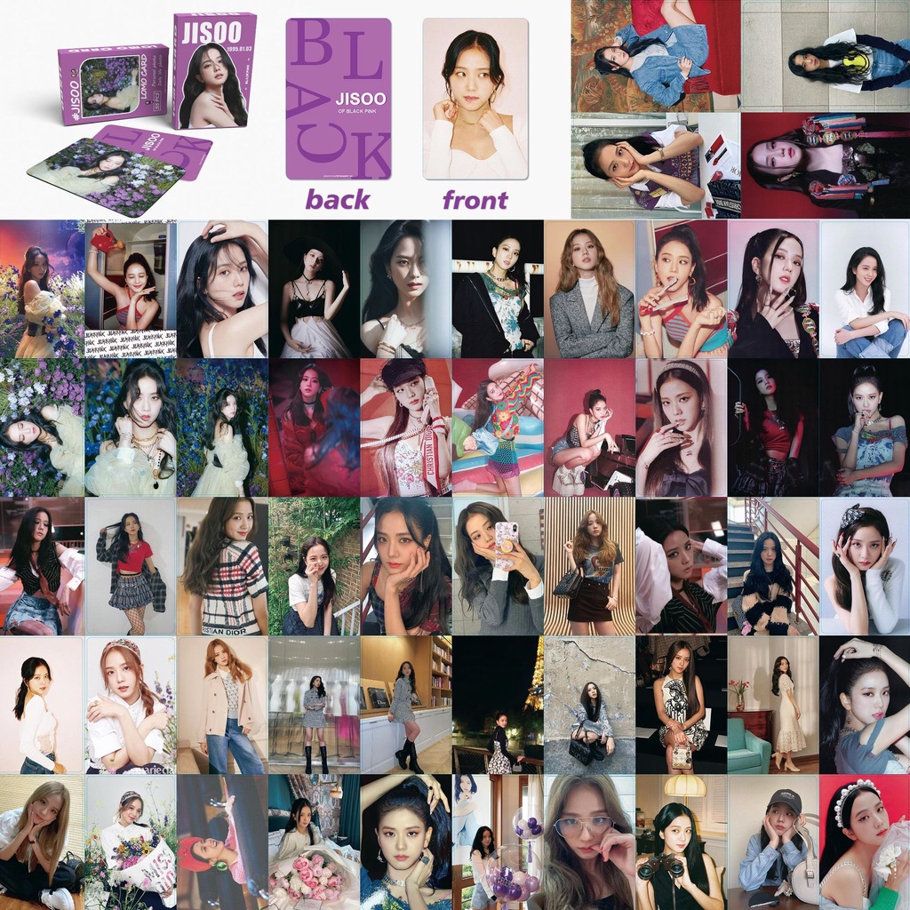 54pcs/box BP Album PINK VENOM Bagaimana Kamu Itu Photocards ROSE JISOO LISA JENNIE Kartu Lomo Kpop Postcards