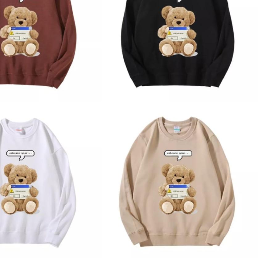 ✺ FC - SWEATER EMBRACE YOUR TEDDY BEAR // Sweater Oversize Teddy Bear ❉