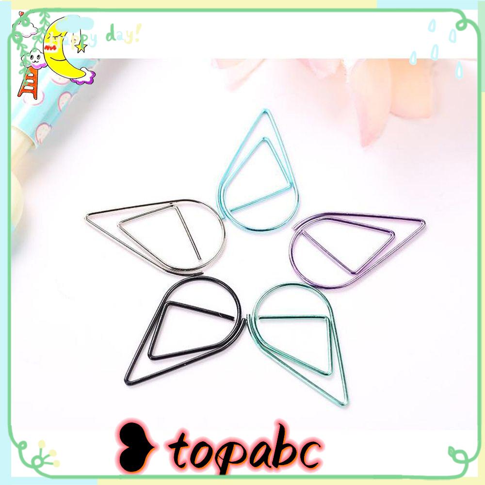 Top Paper Clip Korea Atationery Mahasiswa Tetesan Air