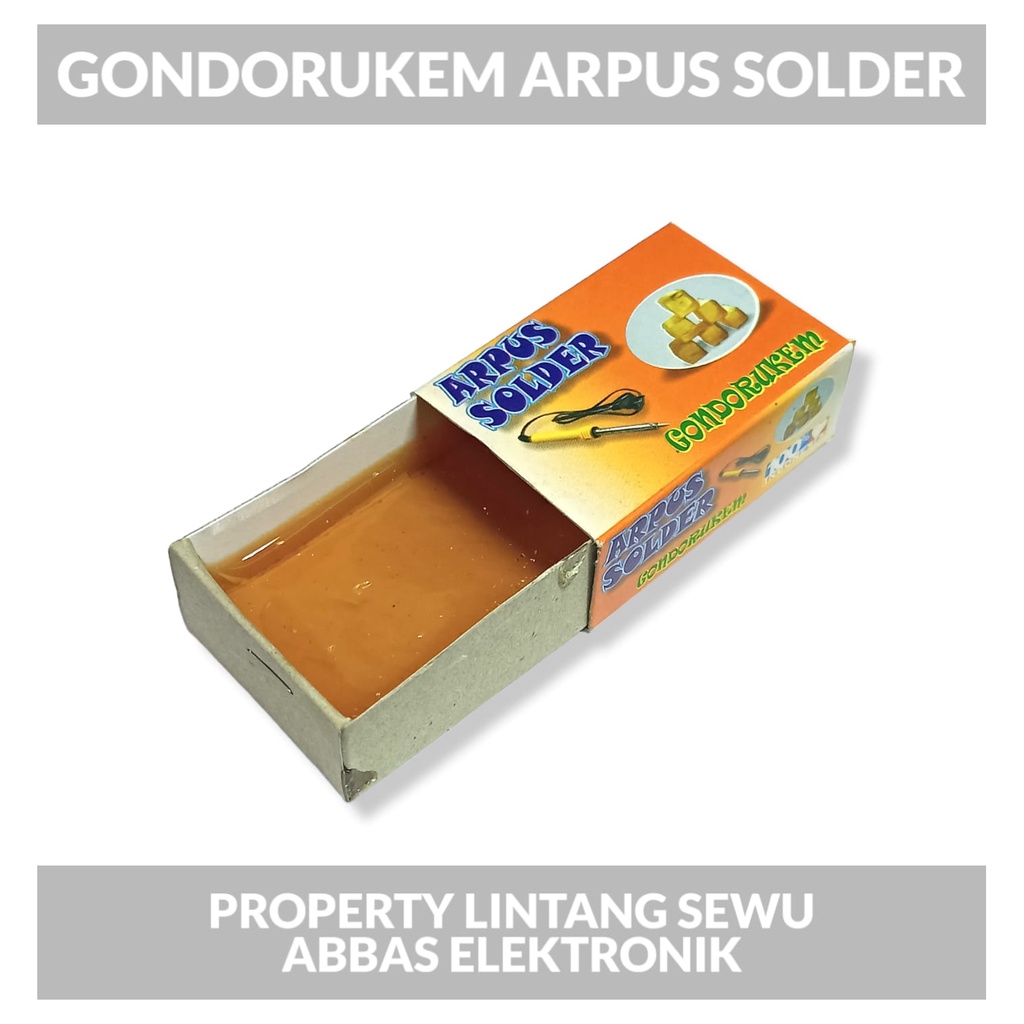 GONDORUKEM ARPUS GETAH PINUS PASTA SOLDER