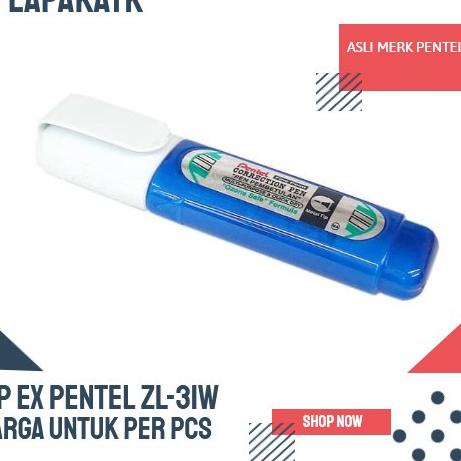 

Baru Ekonomis TIP EX PENTEL CAIR 12 ML ZL-31W