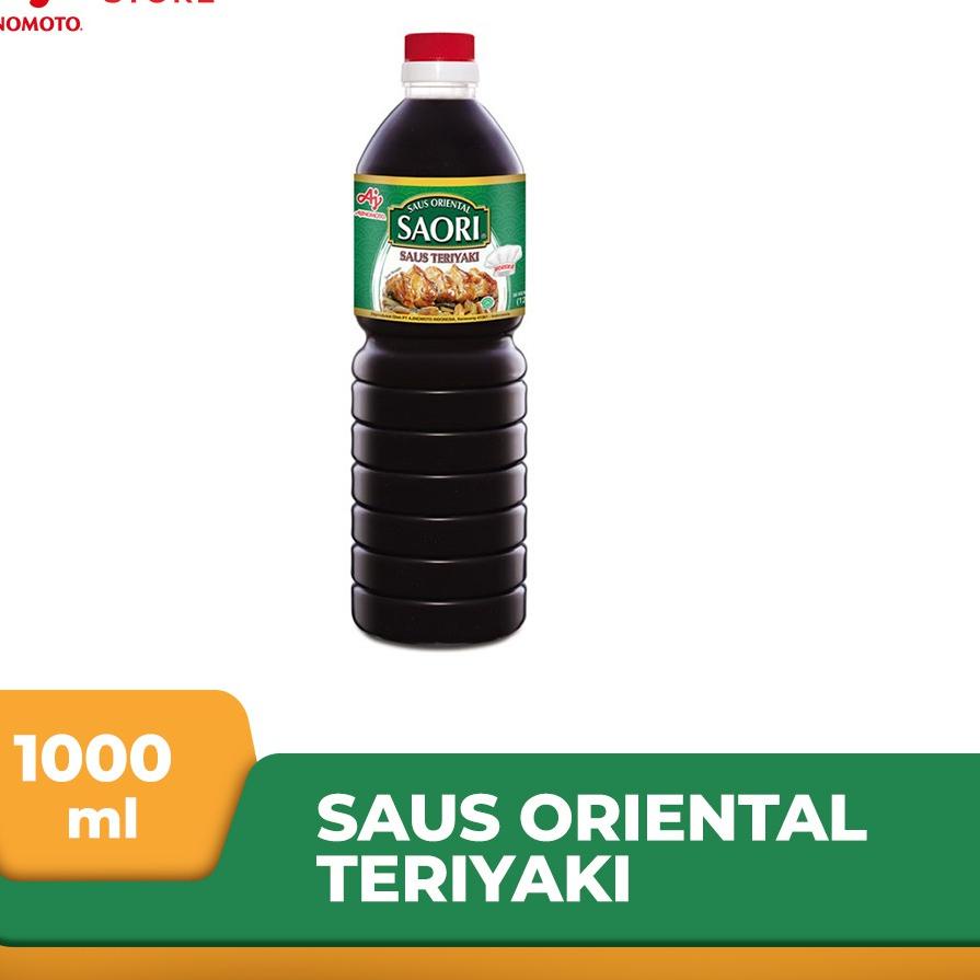 

⅍ SAORI® Saus Teriyaki Kemasan Botol 1L ➬