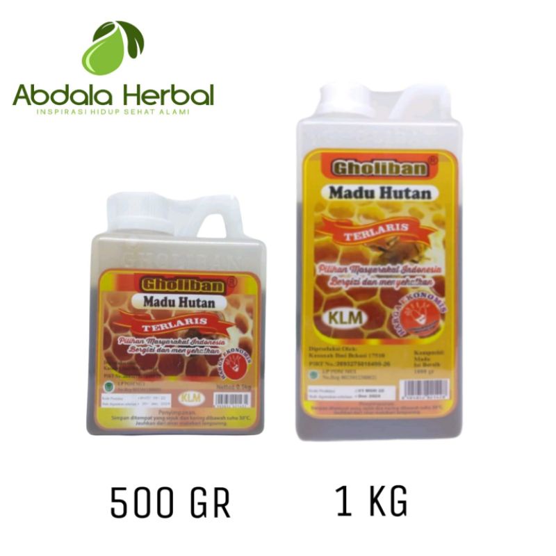 

Madu Hutan Kalimantan Gholiban KLM 500 GR & 1kg Original 100%