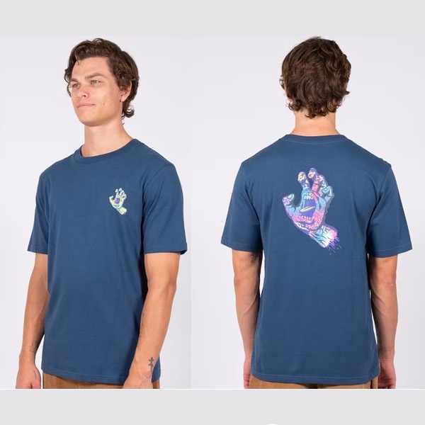 Santa Cruz Obscure Hand Navy Tee