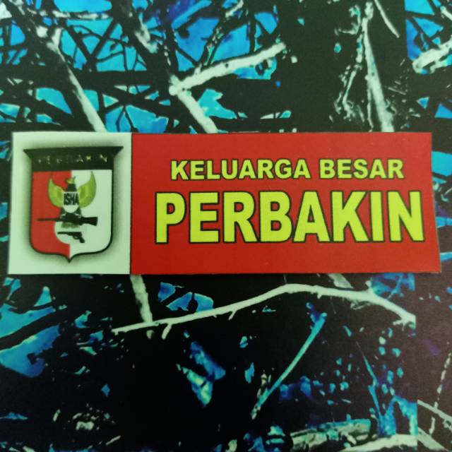 Stiker logo keluarga besar Perbakin