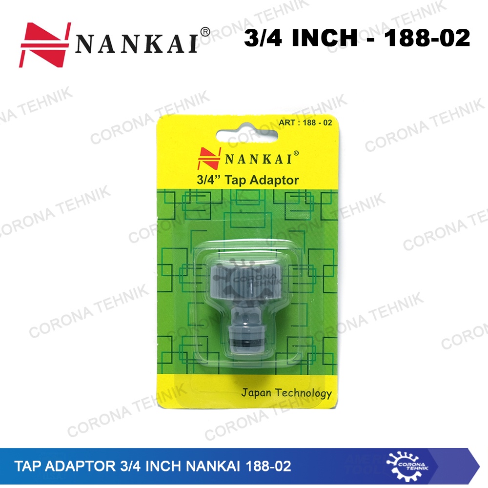 Tap Adaptor 3/4 Inch Nankai 188-02