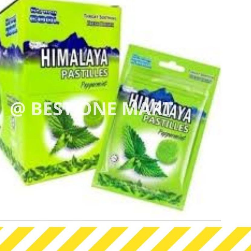 

✮ Himalaya Pastilles Peppermint / Permen Mint Himalayan Pastiles Isi 12 ✧