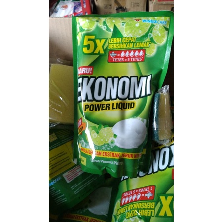 Ekonomi cuci piring Free spon 650ml