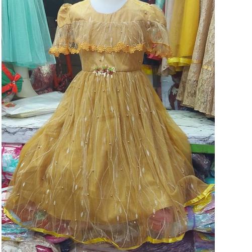 ™ Gaun anak mutiara dpn blkg tile polos ➵