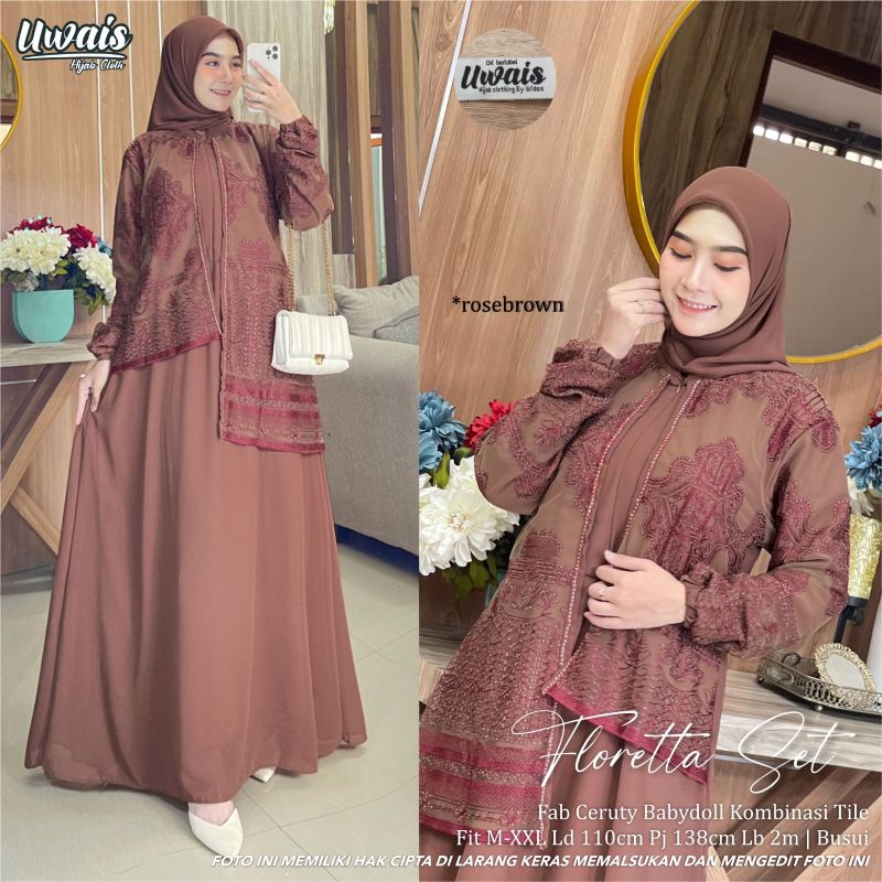 BAJU ,FLORETTA SET  BY UWAIS