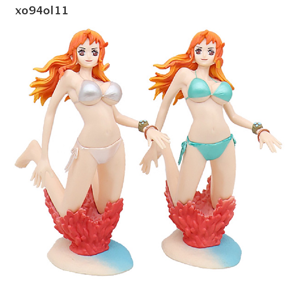 Xo One Piece Anime Figure Nami Gadis Seksi PVC Action Figure Patung Model Boneka Mainan Hadiah Ulang Tahun Terbaik OL