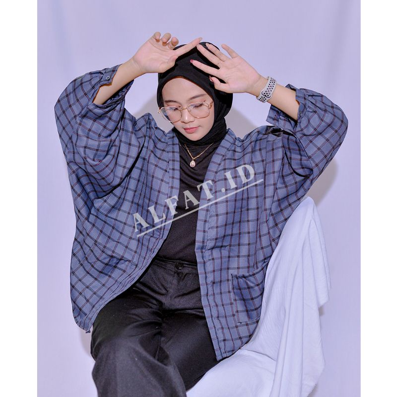 OUTER FLANEL / OUTER MOTIF KOTAK KOTAK