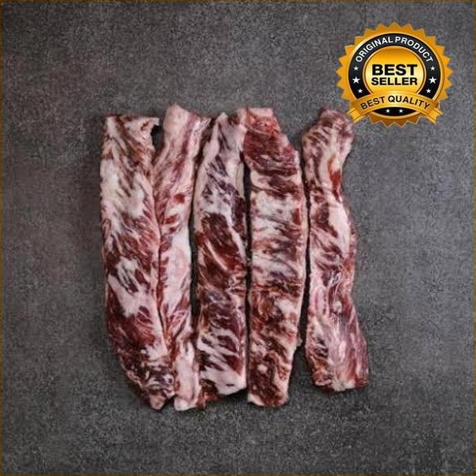 

AUS WAGYU BEEF SATE STEAK RIB FINGER / INTERCOSTAL MB 5 ORIGINAL BEST H65464UJ
