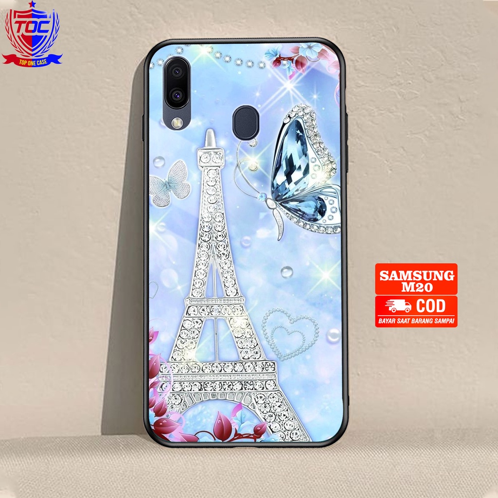 Case SAMSUNG M20 - Casing SAMSUNG M20 Terbaru Top One Case [ BUTTERFLY PRS ] Casing Hp SAMSUNG M20 -