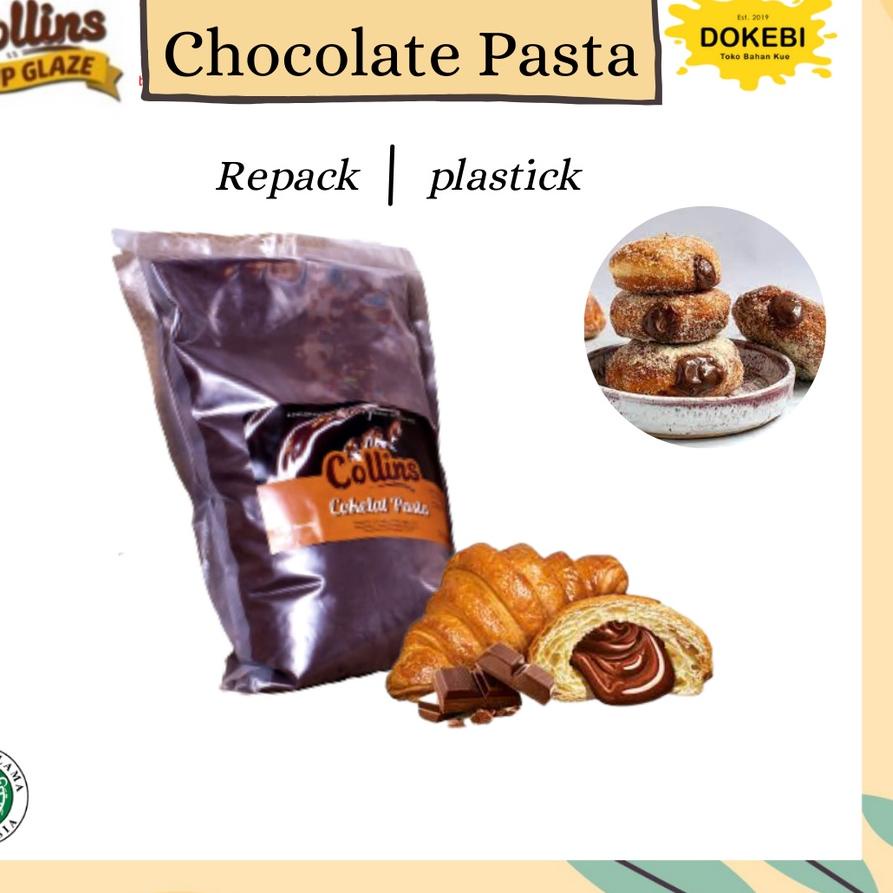 

Barang Bagus COLLINS SELAI COKLAT PASTA 1KG / Selai Cokelat Isian Olesan / Choco Filling / Filling Coklat / Chocolate Filling / Collins Chocolate Paste B0D!