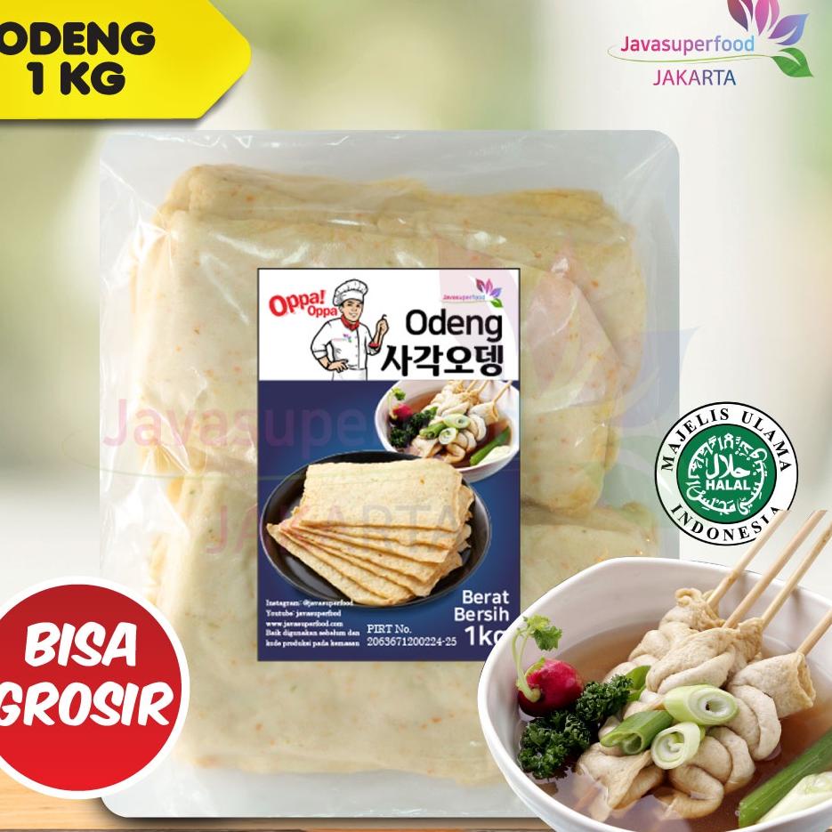 

TERMURAH Oppa Odeng Eomuk Korea Fish Cake 1kg Halal