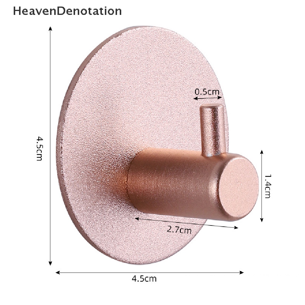 [HeavenDenotation] Kait Dinding Perekat Dipasang Kunci Pintu Kain Mantel Kamar Mandi Gantungan Gamis Peralatan Dapur Rak Rak Tas Hook Organizer Untuk Gantung HDV