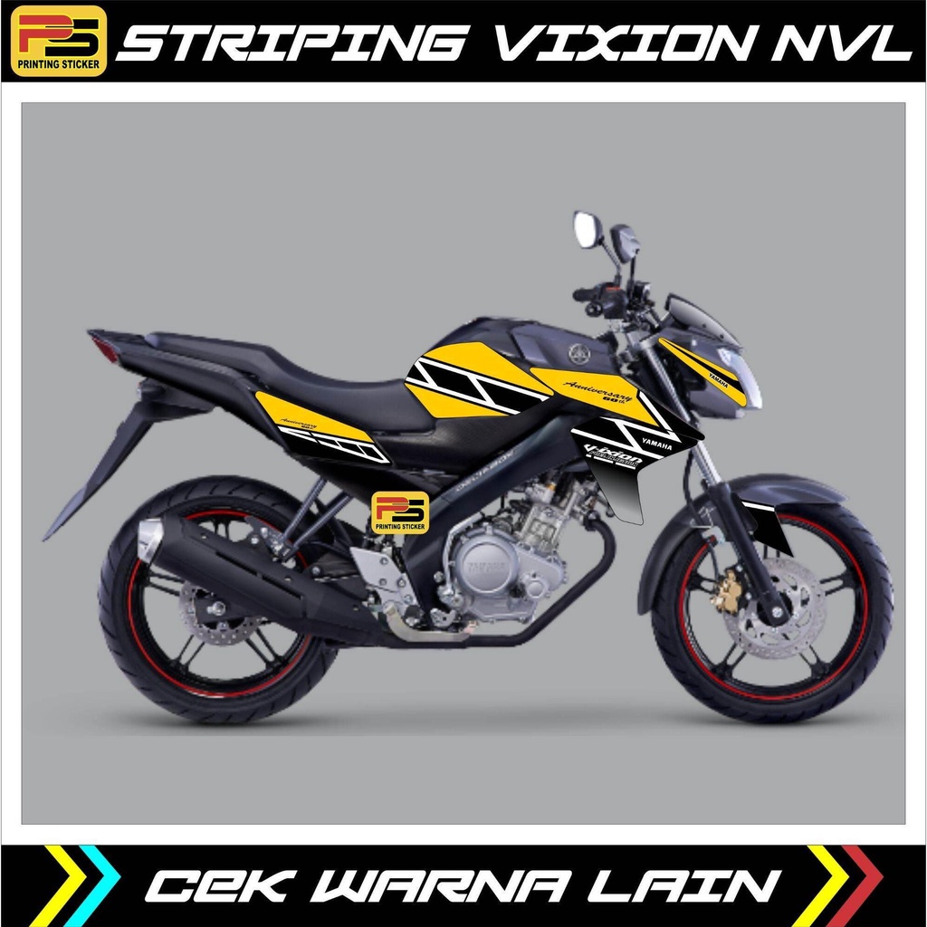 STRIPING VARIASI VIXION NEW NVL 2014/NEW VIXION NVL 2014 ANIVERSARY