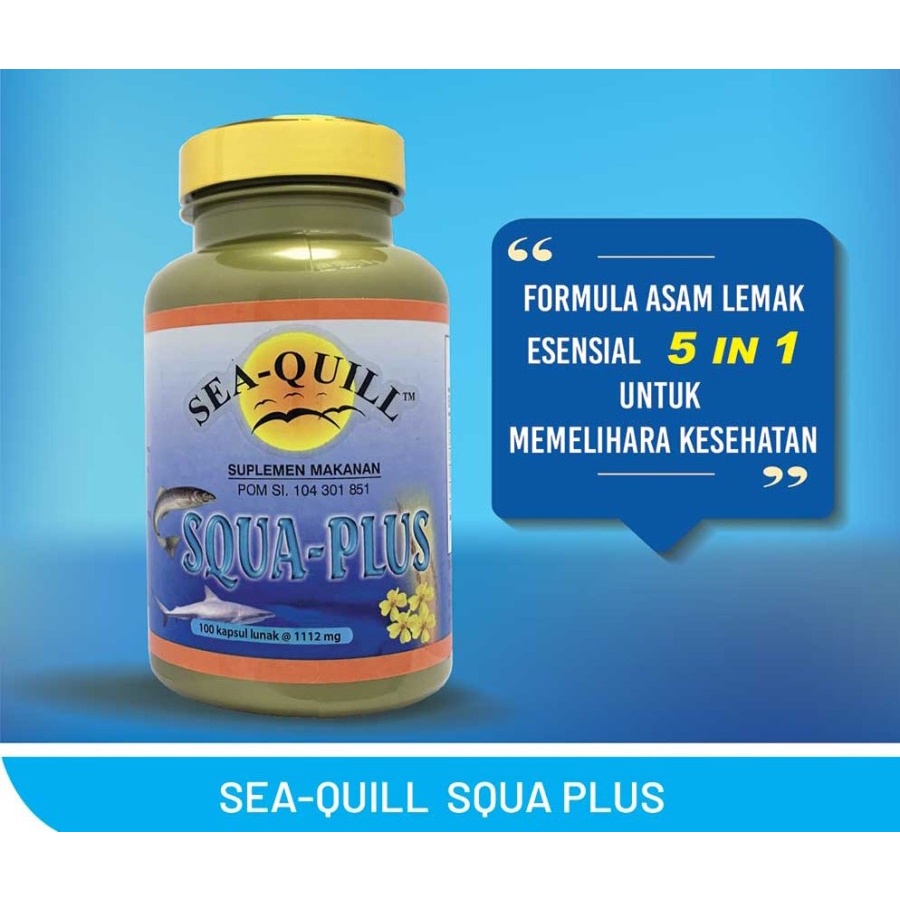 Sea Quill Squa Plus 100 softgels