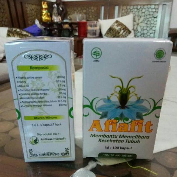S78 AFIAFIT 100 kapsul herbal PROMO MURAH ☎