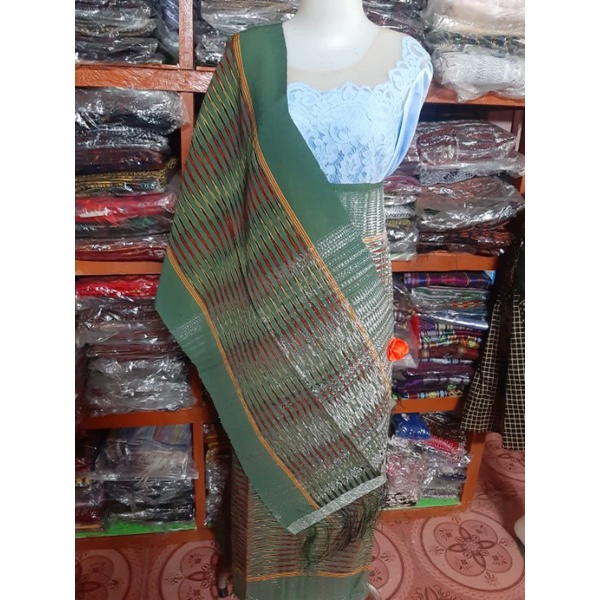 SONGKET TUMTUMAN KOREA HAIT MANGIRING TENUN TANGAN TARUTUNG