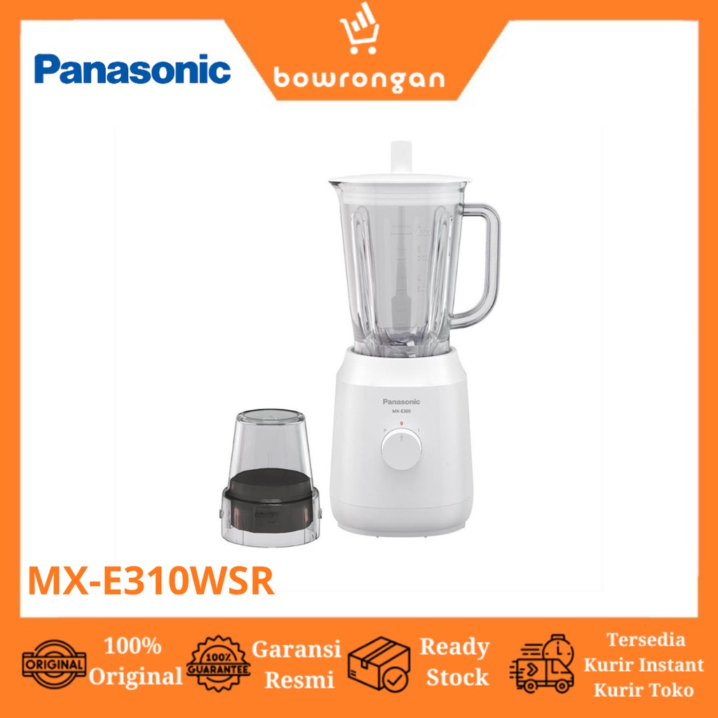 PANASONIC Blender kaca MX-E310WSR MX E310 WSR 1 Liter