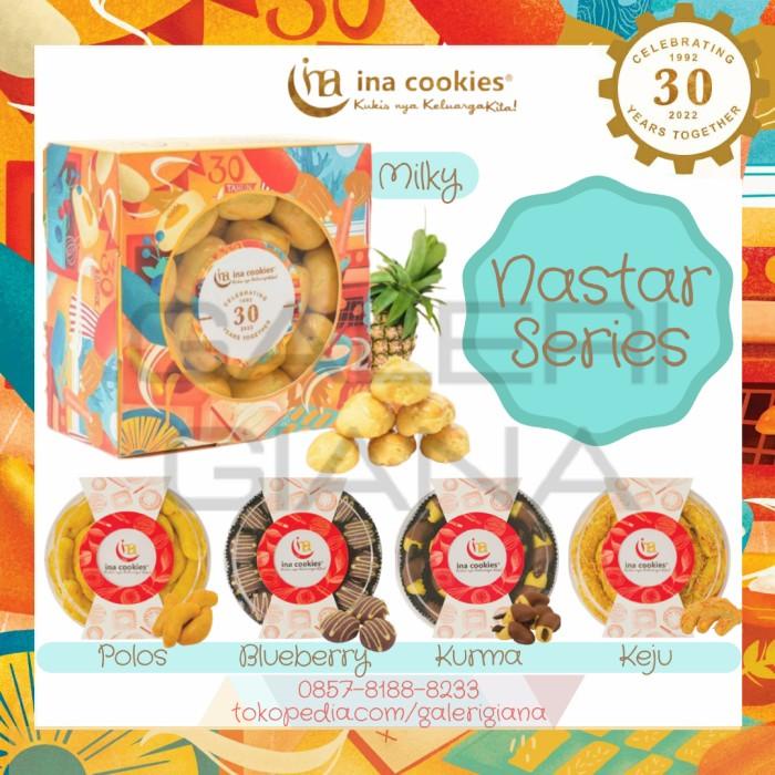 

Limited! Kue Kering Ina Cookies Nastar Polos Reguler Kue Lebaran 064