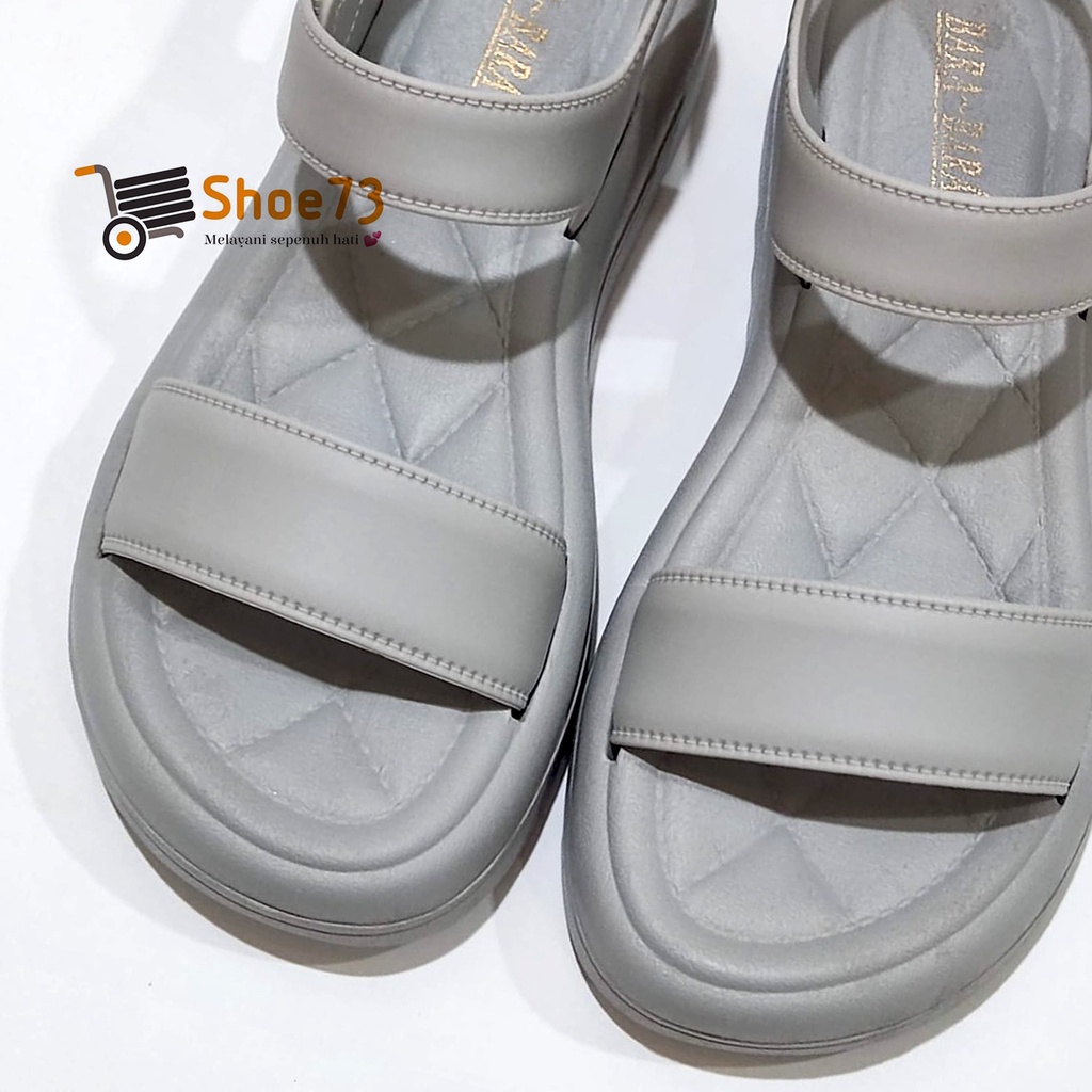 BARA BARA JSL 2207 V-1 SIZE 36-40 ORIGINAL l Sandal tali jelly wanita l Sendal gunung cewek impor