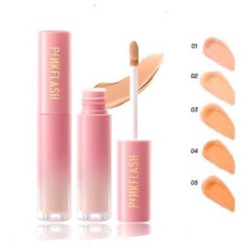 * NCC * Pinkflash Concealer Liquid Cair Lasting Matte Tahan Air Waterproof OhMyBreath Breathable Pink Flash