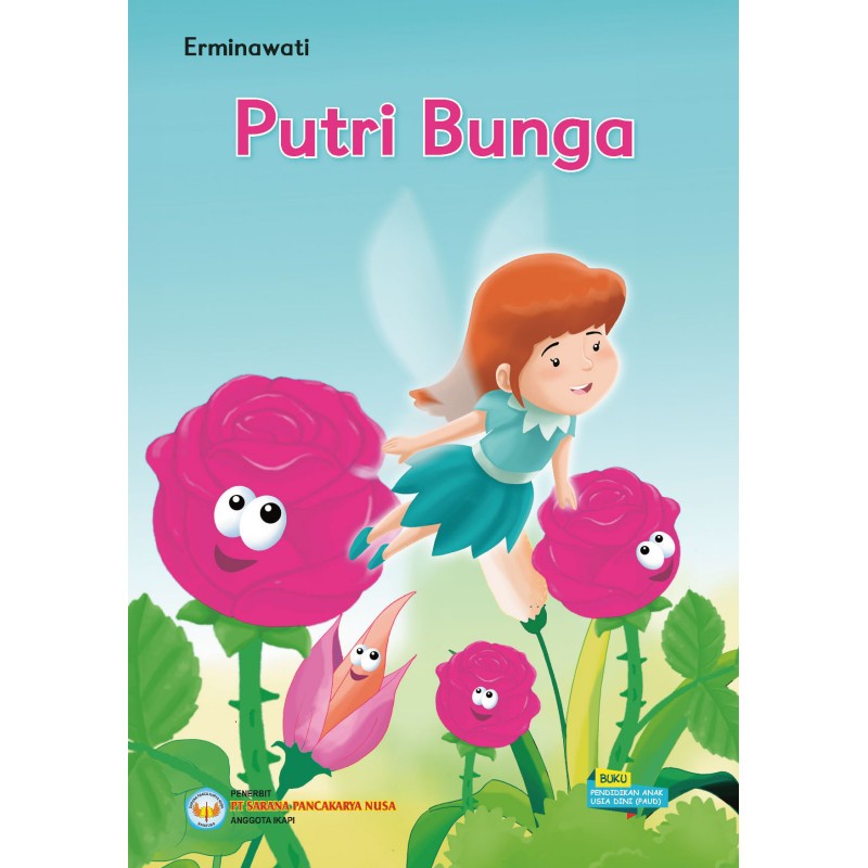 Buku Cerita Anak Buku Cerita Anak Bergambar Putri Bunga-(PAUD)