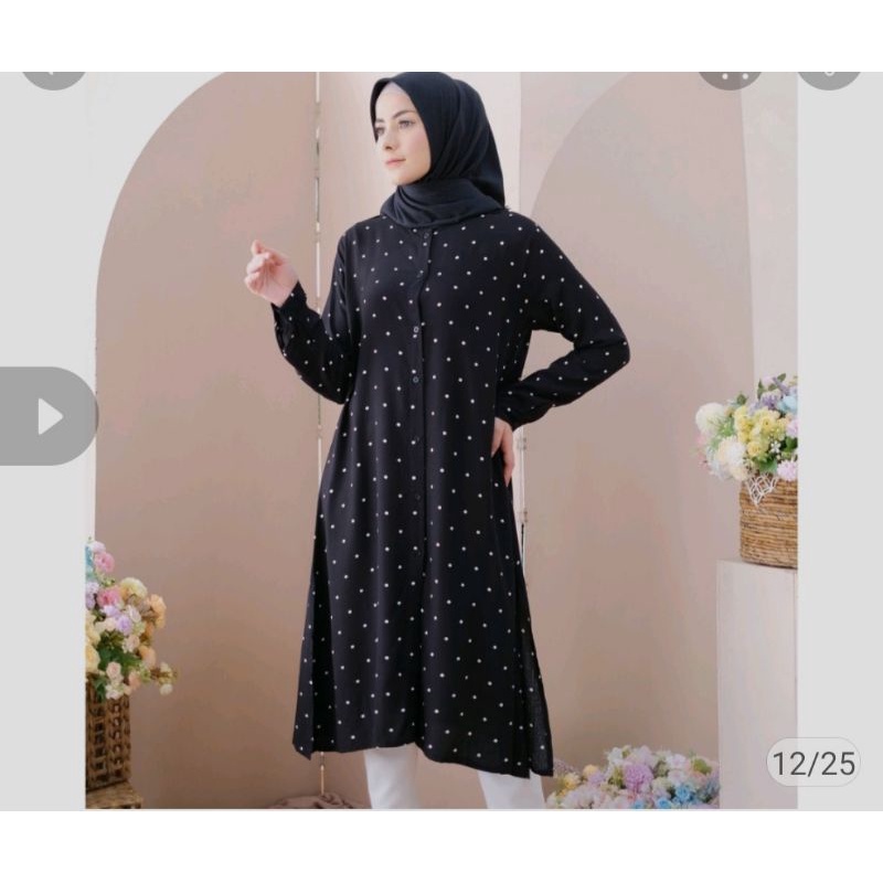 PRELOVED TUNIK RAYON BY CANDY OUTFITKU