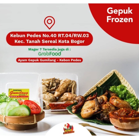 

Ayam Gepuk Gumilang Frozen