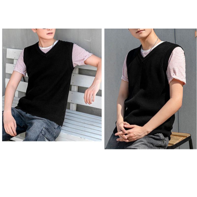 swaeter rajut romi ves top salur#rajut pria#atasan pria#rompi pria