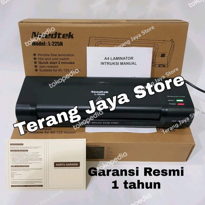 

[[JNT COD]] Mesin Laminating Needtek ND2100P Mesin Laminator Needtek ND 2100P A4