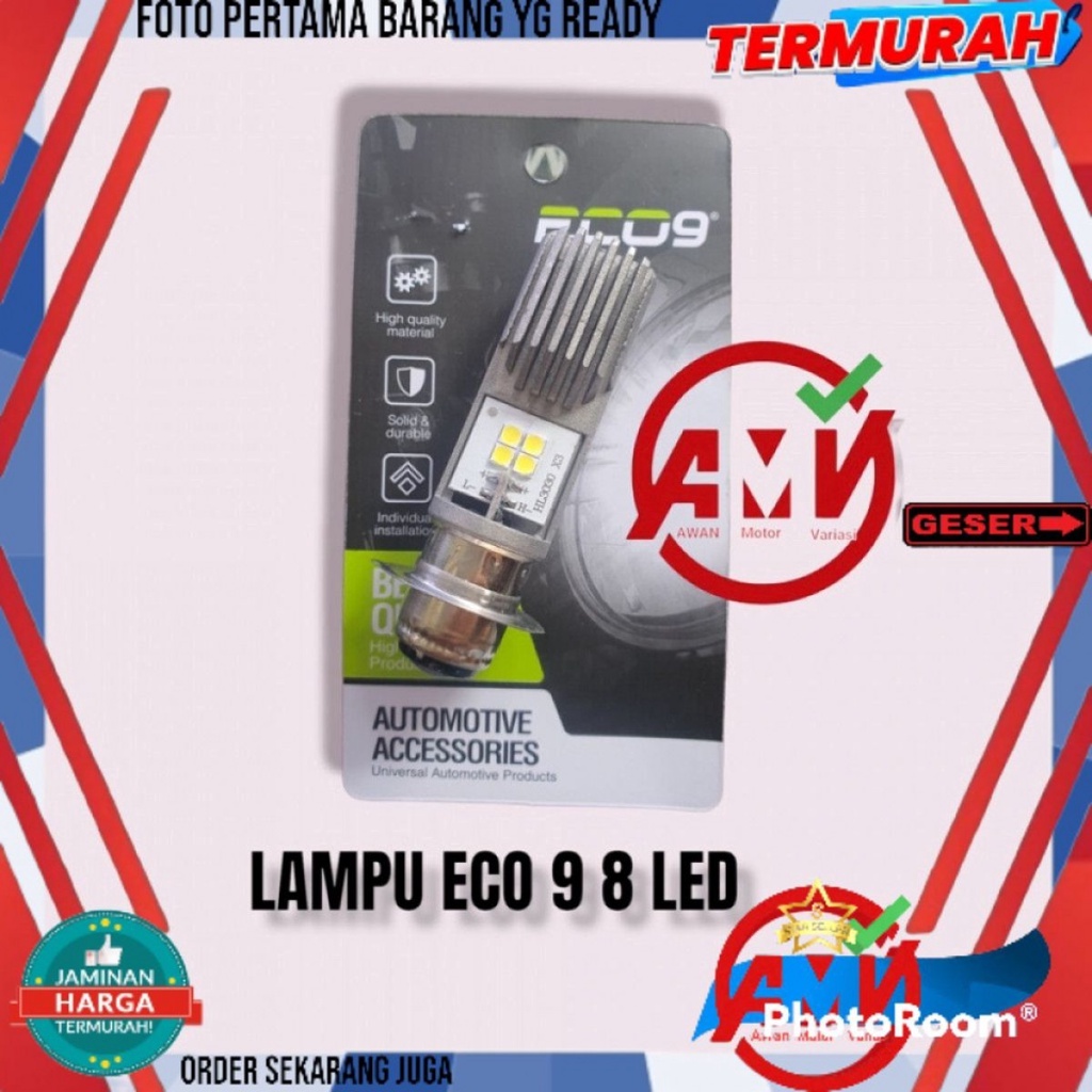 LAMPU  LED ECO9 H6 AC DC