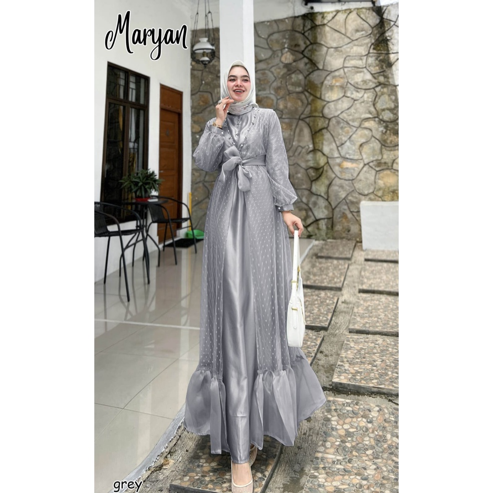 GAMIS PESTA KONDANGAN MARYAN DRESS NIKAHAN LAMARAN TUNANGAN