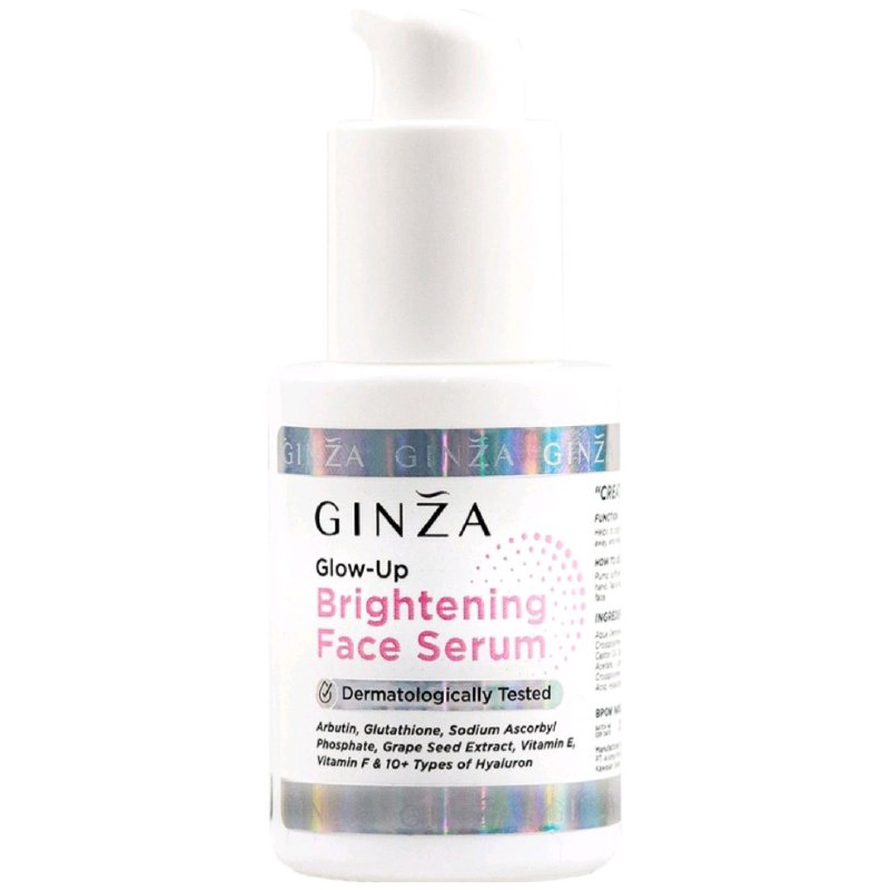 GINZA SERUM SKINCARE SERIES FACE SERUM BRIGHTENING / HYLU HYDRATING