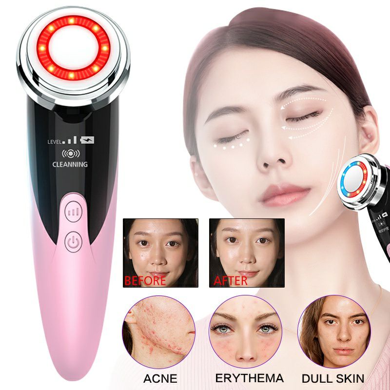 Lifty Skin Alat Pengencang Kulit Wajah | Setrika Wajah | Alat 4 in 1 Skin Optimizer | Alat Setrika W