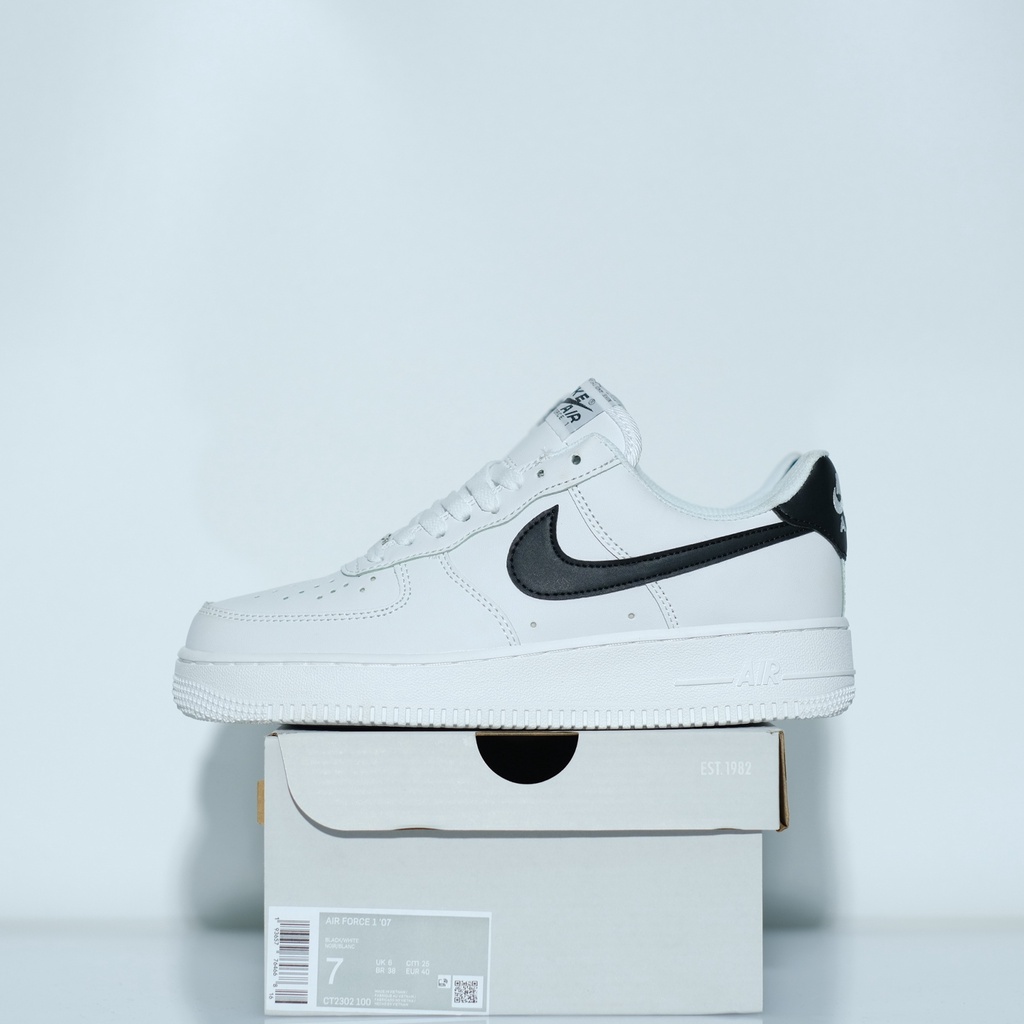NIKE AIR FORCE 1 LOW WHITE BLACK ORIGINAL BNIB 100% LEGIT " Art Number CT2302-100" / SEPATU PRIA WAN